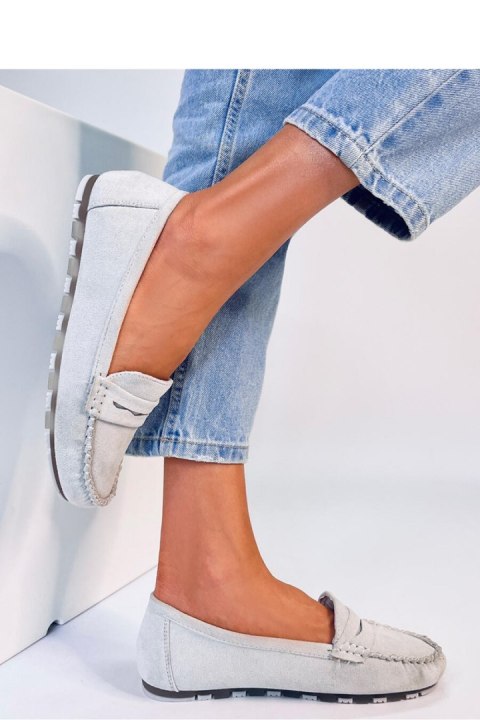Mokasyny damskie zamszowe ANAYA GREY - Inello Mokasyny damskie zamszowe ANAYA GREY - Inello