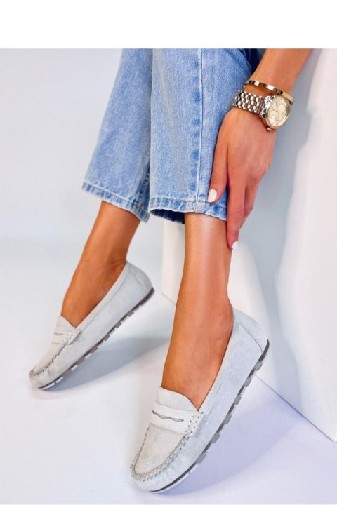 Mokasyny damskie zamszowe ANAYA GREY - Inello Mokasyny damskie zamszowe ANAYA GREY - Inello