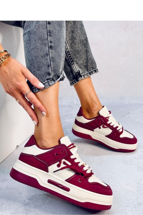 Sneakersy na wysokiej podeszwie CLAVELL WINE - Inello Sneakersy na wysokiej podeszwie CLAVELL WINE - Inello