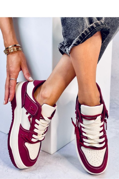 Sneakersy na wysokiej podeszwie CLAVELL WINE - Inello Sneakersy na wysokiej podeszwie CLAVELL WINE - Inello