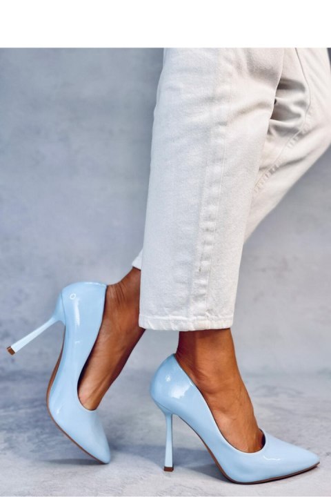Szpilki damskie lakierowane ANIKA BLUE - Inello Szpilki damskie lakierowane ANIKA BLUE - Inello
