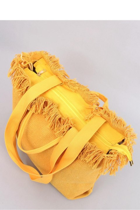 Torba plażowa boho z frędzlami VIBES ŻÓŁTA - Inello Torba plażowa boho z frędzlami VIBES ŻÓŁTA - Inello