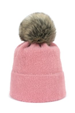 Czapka Model Soft Fluff Pink - Art of polo