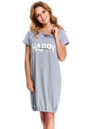 Koszulka nocna Koszula Ciążowa Model TCB.9504 Grey - Dn-nightwear