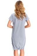 Koszulka nocna Koszula Ciążowa Model TCB.9504 Grey - Dn-nightwear