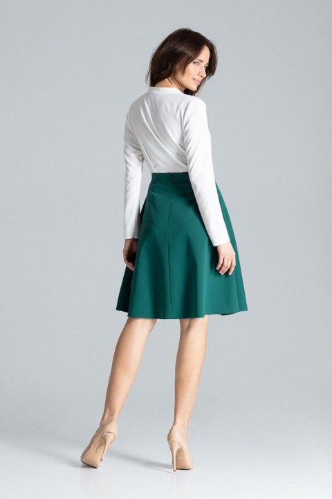 Spódnica Model L038 Green - Lenitif Spódnica Model L038 Green - Lenitif