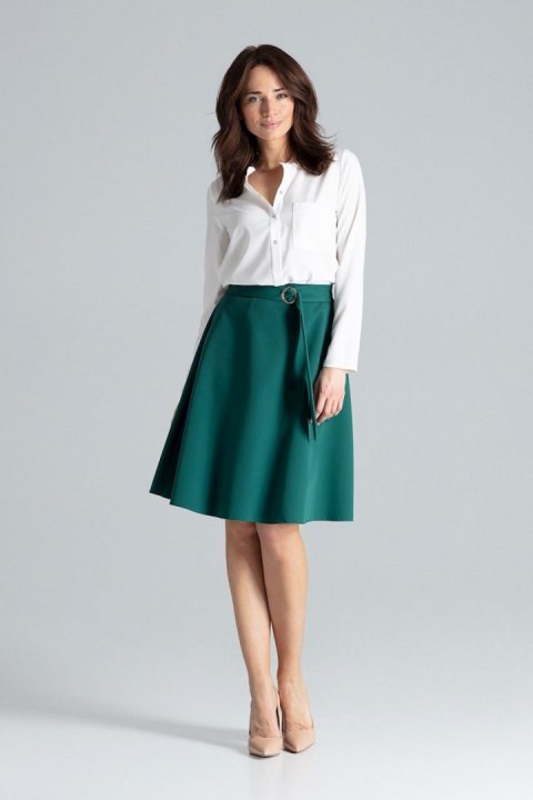 Spódnica Model L038 Green - Lenitif Spódnica Model L038 Green - Lenitif