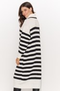 Sukienka Model NU_S98 Cream/Black - Numinou