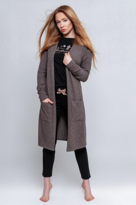 Sweter Kardigan Model Milee Brown - Sensis Sweter Kardigan Model Milee Brown - Sensis