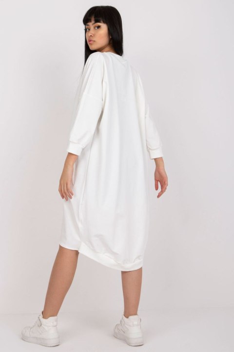 Bluza Damska Model RV-BL-7599.78P Ecru - Relevance Bluza Damska Model RV-BL-7599.78P Ecru - Relevance
