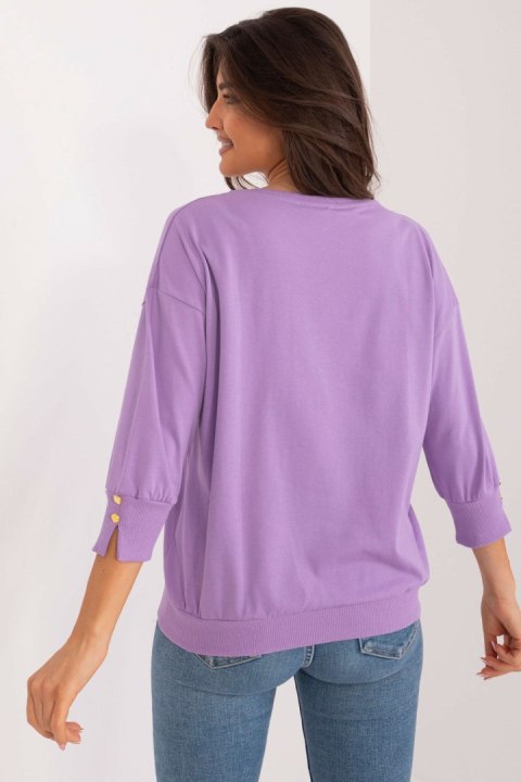 Bluzka Model RV-BZ-9573.68 Light Violet - Relevance Bluzka Model RV-BZ-9573.68 Light Violet - Relevance