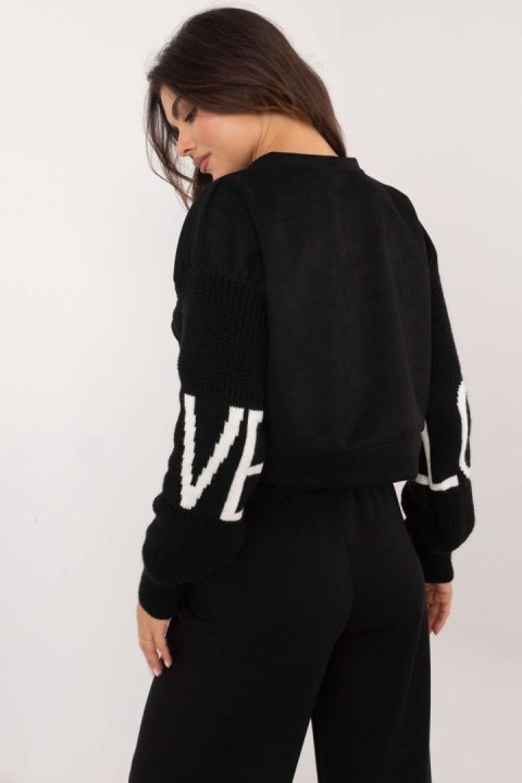 Kurtka Damska Model MI-KR-K5891.31P Black - Italy Moda Kurtka Damska Model MI-KR-K5891.31P Black - Italy Moda