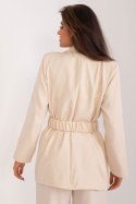 Marynarka Model DHJ-MA-18973.60 Light Beige - Italy Moda