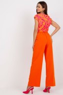 Spodnie Damskie Model DHJ-SP-15679.01X Orange - Italy Moda