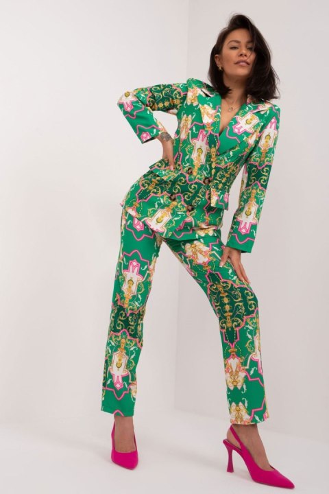 Spodnie Komplet Model DHJ-KMPL-17131.32X Green - Italy Moda Spodnie Komplet Model DHJ-KMPL-17131.32X Green - Italy Moda