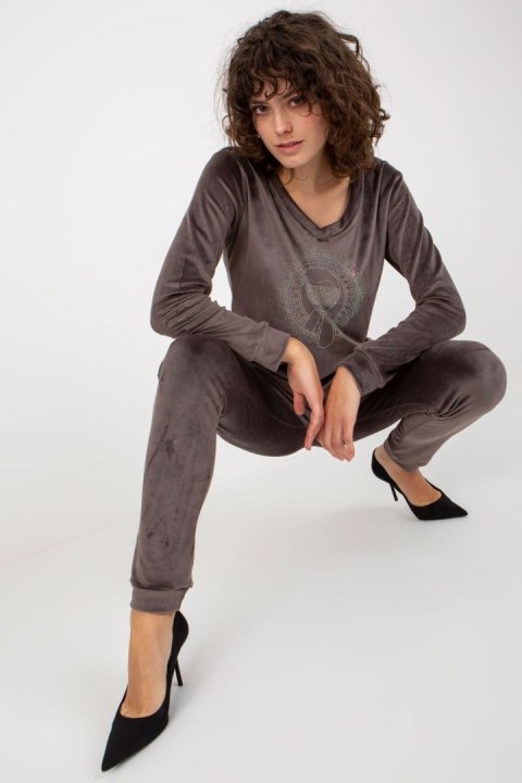 Spodnie Komplet Model RV-KMPL-8442.23P Dark Grey - Relevance Spodnie Komplet Model RV-KMPL-8442.23P Dark Grey - Relevance