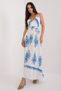 Sukienka Model DHJ-SK-16201.84 White/Blue - Italy Moda