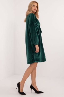 Sukienka Model DHJ-SK-19890.86P Dark Green - Italy Moda