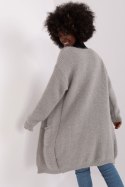 Sweter Kardigan Model DHJ-SW-1009.09P Grey - Italy Moda