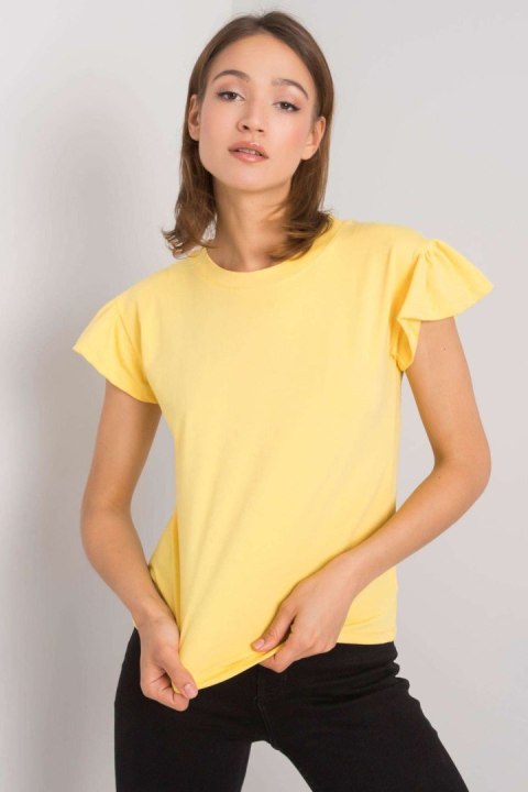 Bluzka Model RV-BZ-6724.69 Yellow - Rue Paris