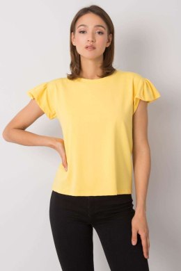 Bluzka Model RV-BZ-6724.69 Yellow - Rue Paris