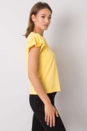 Bluzka Model RV-BZ-6724.69 Yellow - Rue Paris