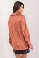 Koszula Damska Model FA-KS-9245.29X Dark Orange - Fancy