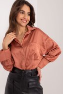 Koszula Damska Model FA-KS-9245.29X Dark Orange - Fancy