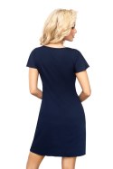 Koszulka nocna Koszula Nocna Model 201 Dark Blue - T!SSI