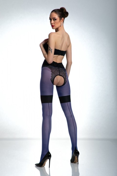 Rajstopy Model Diva Very Peri 30 DEN Blue - Amour Rajstopy Model Diva Very Peri 30 DEN Blue - Amour