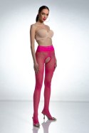 Rajstopy Model Hip Lace Viva Magenta 30 DEN Magenta - Amour