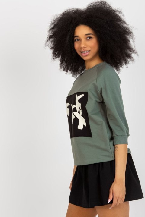 Spódnica Komplet Model FA-KMPL-8433.66P Khaki - Fancy Spódnica Komplet Model FA-KMPL-8433.66P Khaki - Fancy