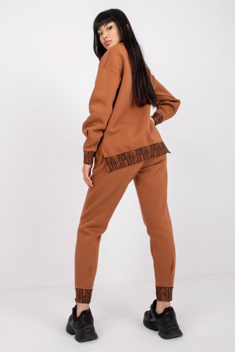 Spodnie Komplet Model FA-KMPL-6497.05P Light Brown - Fancy Spodnie Komplet Model FA-KMPL-6497.05P Light Brown - Fancy