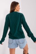 Sweter Damski Model AT-SW-2326.37X Dark Green - AT