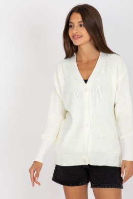 Sweter Kardigan Model LC-SW-0321.06X Ecru - Rue Paris