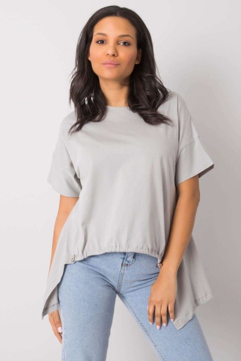 T-shirt Damski Model 157-TS-4380.86 Light Grey - Rue Paris