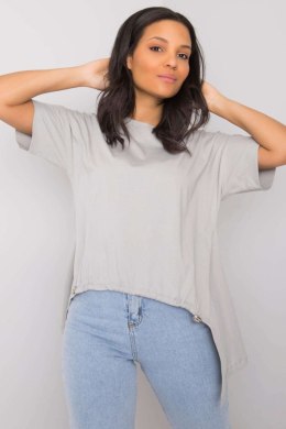 T-shirt Damski Model 157-TS-4380.86 Light Grey - Rue Paris