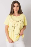 T-shirt Damski Model FA-TS-7121.88P Light Yellow - Fancy