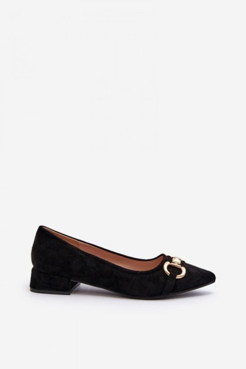 Baleriny Model Ethere 868-8 Black - Step in style Baleriny Model Ethere 868-8 Black - Step in style