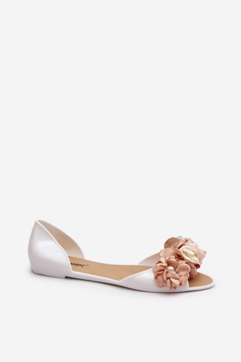 Baleriny Model Junikla CK298P White - Step in style Baleriny Model Junikla CK298P White - Step in style