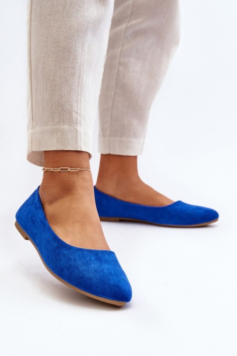 Baleriny Model Kommia 24BL02-7640 Blue - Step in style Baleriny Model Kommia 24BL02-7640 Blue - Step in style
