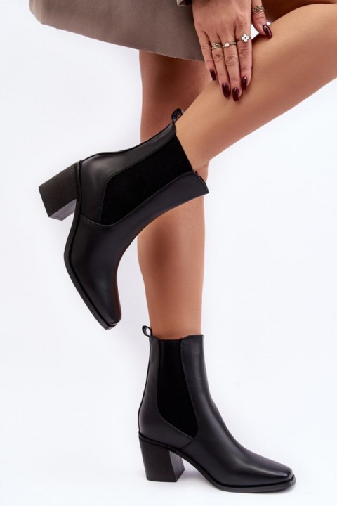 Botki Model Creazza 6069 Black - Step in style Botki Model Creazza 6069 Black - Step in style