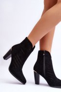 Botki Model Logan C-120 Black - Step in style