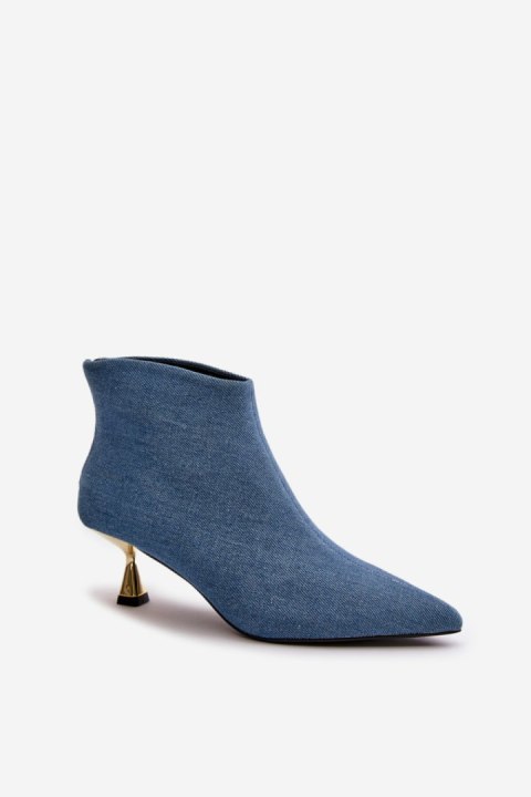 Botki Model Terlena GP14 Blue - Step in style Botki Model Terlena GP14 Blue - Step in style