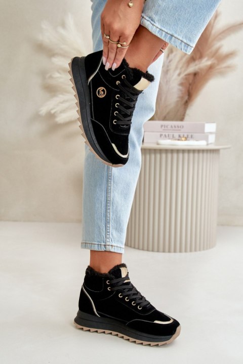 Buty Sportowe Model Ariatte TL288 Black - Step in style Buty Sportowe Model Ariatte TL288 Black - Step in style