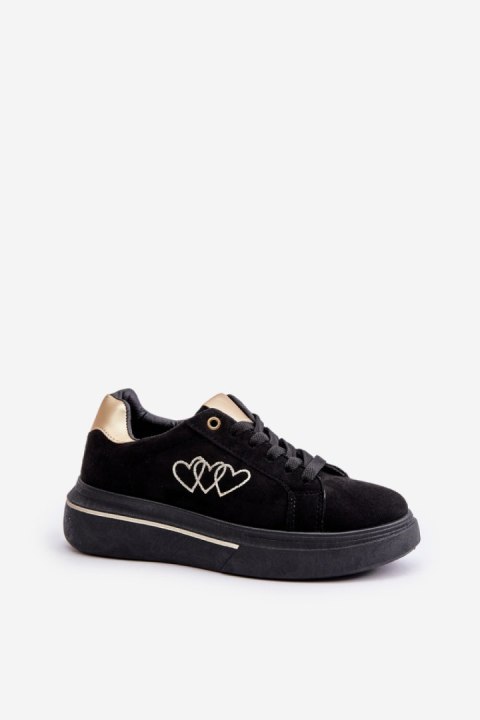 Buty Sportowe Model Avirorae YY-8 Black - Step in style Buty Sportowe Model Avirorae YY-8 Black - Step in style