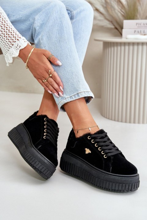 Buty Sportowe Model Lotira TL293 Black - Step in style Buty Sportowe Model Lotira TL293 Black - Step in style