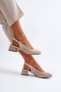 Czółenka Model Gemifa RMR2263-4 Beige - Step in style