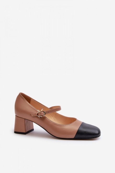 Czółenka Model Laura Messi 2846 Brown - Step in style Czółenka Model Laura Messi 2846 Brown - Step in style