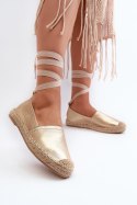 Espadryle Model Ismanne B-727 Gold - Step in style